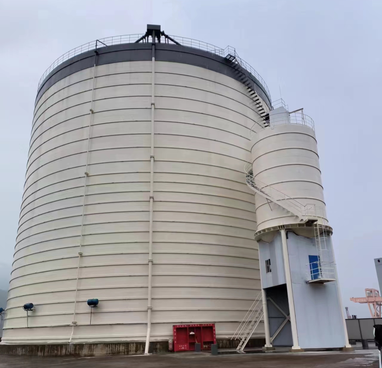 安吉10万吨水泥钢板库